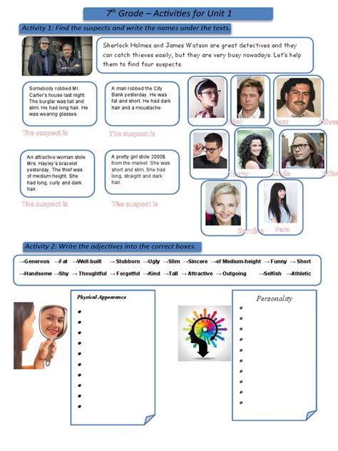 Physical Appearance Personality Activities Promoting Classroom Dynamics