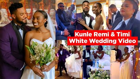 Watch How Bimbo Ademoye Stan Nze Femi Otedola Others Stormed Kunle