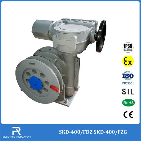 Multi Turn Actuator Input And Output Signal DC 4 20mA SKD 400 Fdz SKD