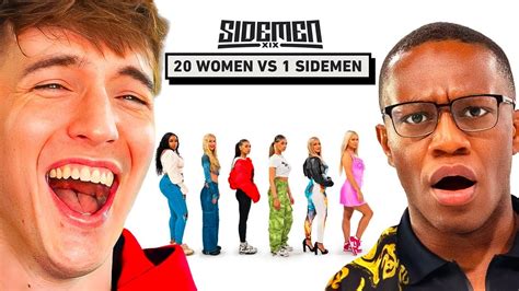 Reacting To Women Vs Sidemen Deji Edition Youtube