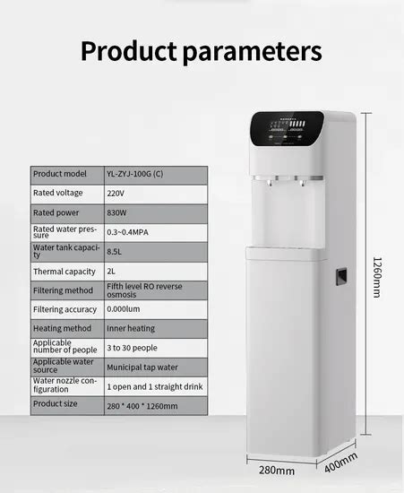 Wholesale Water Dispenser Compressor Cooling Glass Water Dispenser Hot And Cold Standing Water