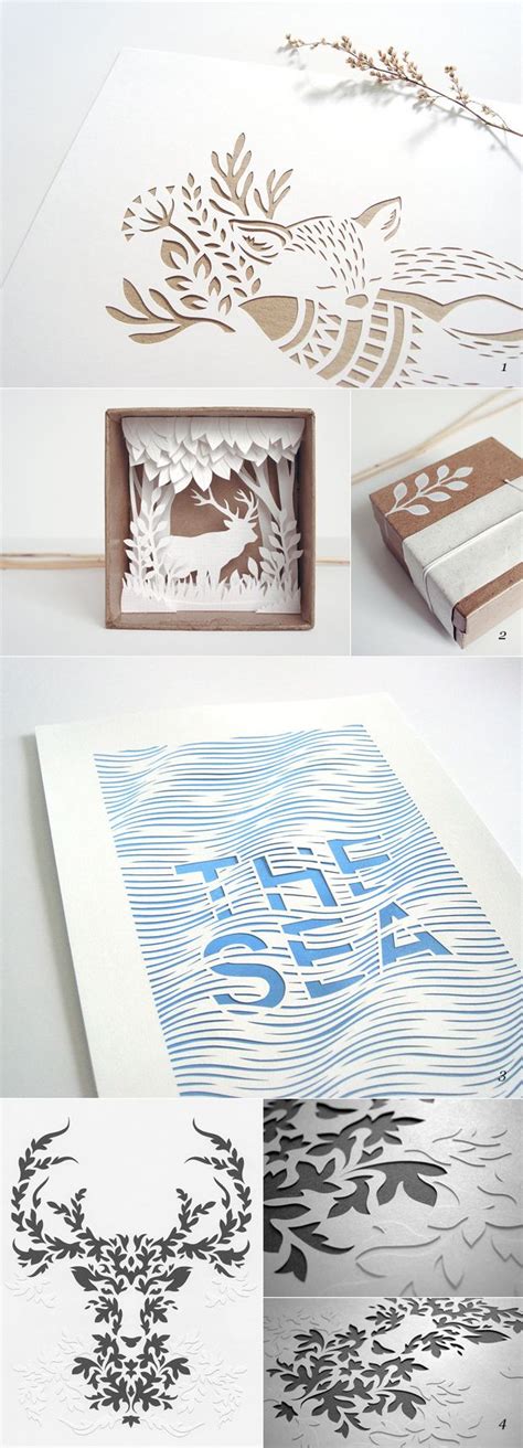 207 best images about Paper Art on Pinterest | Cut paper, Shadow box ...