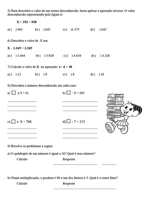 Atividades De Matem Tica Para Ano Click Escolar Hot Sex Picture