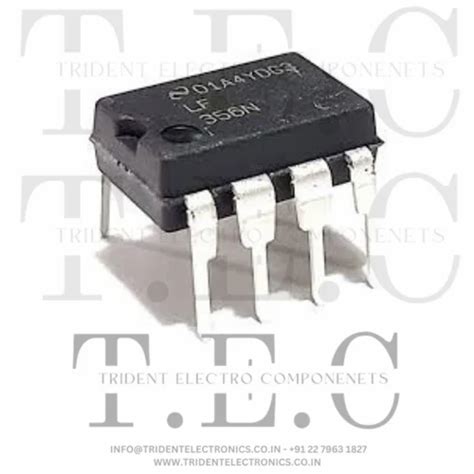 NATIONAL SEMICONDUCTOR DIP Lf356 Integrated Circuits, For Electronics ...