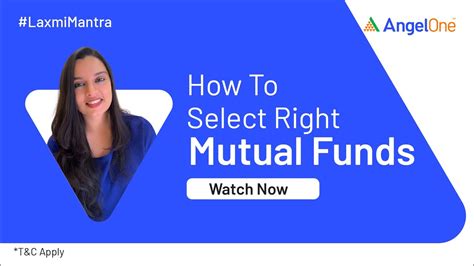 How To Choose Mutual Funds In India Mutual Funds Selection For Beginners Angel One Youtube