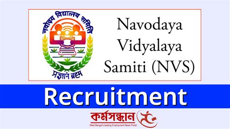 Navodaya Vidyalaya Samiti Nvs Vacancies