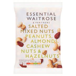 Waitrose Essential Roasted Salted Mixed Nuts Waitrose Partners