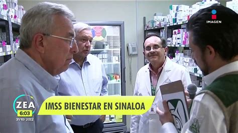 López Obrador Supervisa Los Avances Del Programa Imss Bienestar En