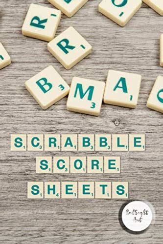 Scrabble Score Sheets Score Sheets For Scorekeeping Scrabble