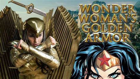 Exploring The Gold Armor Of Wonder Woman YouTube