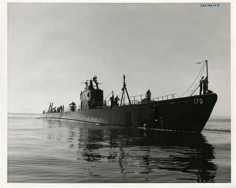 The USS Cachalot (SS-170) in the water | The Digital Collections of the ...