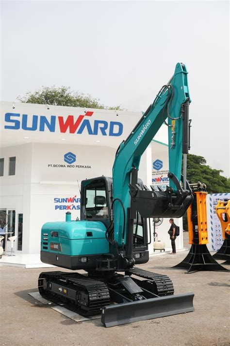 Mini Excavator Sunward Optimis Tembus Segmen Sawit Kantor Berita Sawit