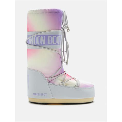 Botas Icon High Boots Cinza Multicolor Moon Boot La Redoute