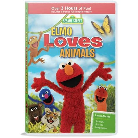 Sesame Street: Elmo Loves Animals (DVD) - Walmart.com - Walmart.com