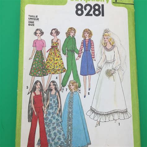 Simplicity 8281 Etsy