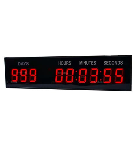 Led Countdown Timer Digital Clock W Remote Button Count Down Up