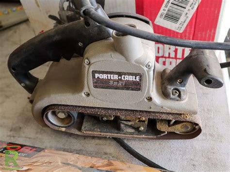 Porter Cable 352VS 3" x 21" Belt Sander - Roller Auctions