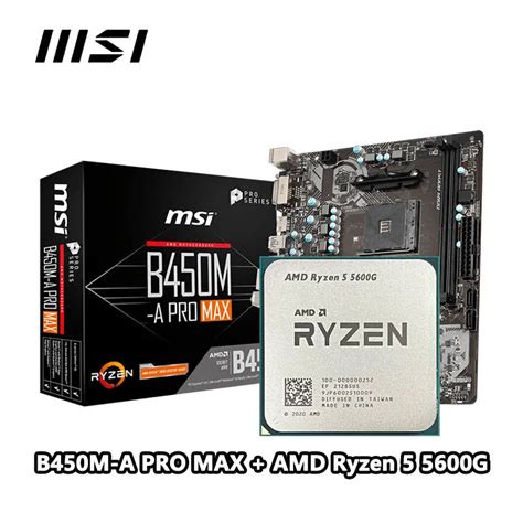 Placa M E Amd Ryzen R G Cpu Msi B M A Pro Max Suporta Ddr