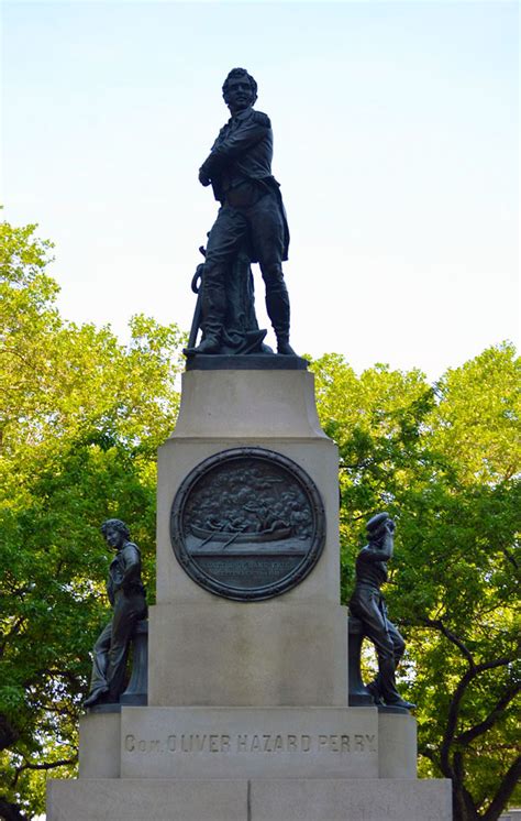 Commodore Oliver Hazard Perry Monument Ohio Outdoor Sculpture