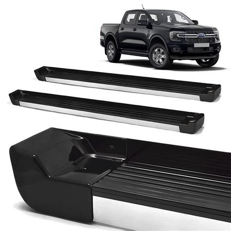 Estribo Kit Fixa O Cor Preto Gales Ranger Dupla Front