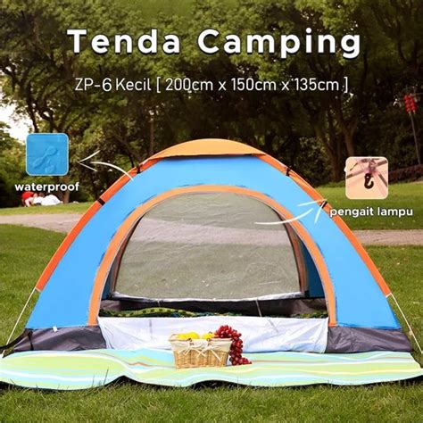 TENDA GUNUNG KAPASITAS 4 ORANG TENDA CAMPING, Barang Yang Dicari di Carousell