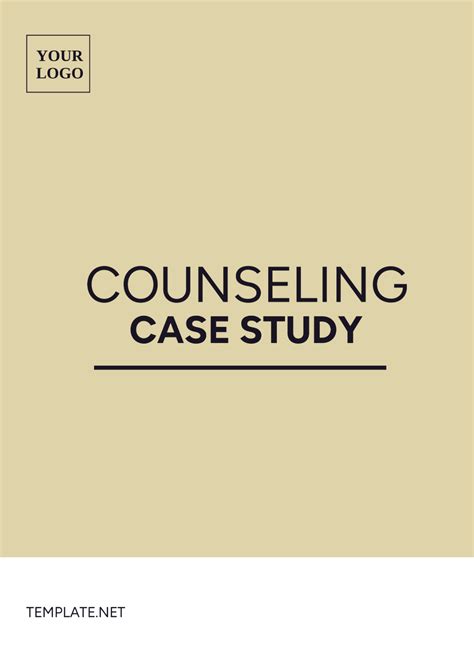 Counselling Case Study Template - Edit Online & Download Example ...