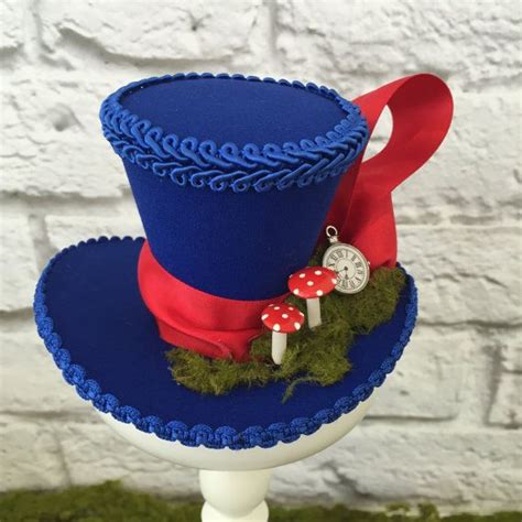 Alice In Wonderland Mini Top Hat Mad Hatter Mini Top Hat Etsy