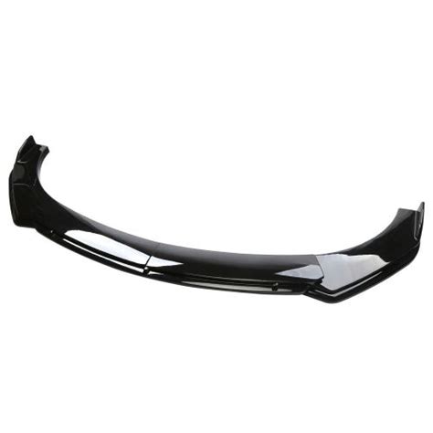 Sell Gloss Black Car Front Bumper Spoiler Lip Splitter Body Kit For