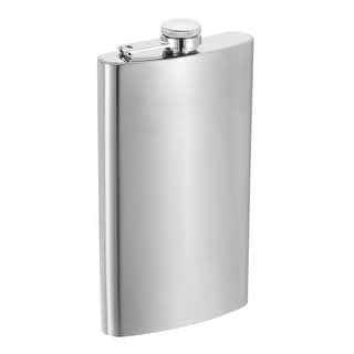 12oz Stainless Steel Hip Flask For Camping Hiking Outdoor Activity