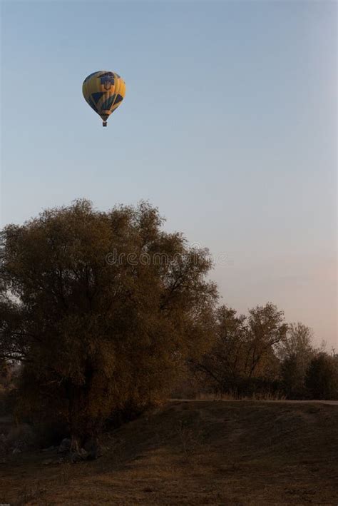 Rainbow Hot Air Balloon Editorial Photography Image Of Cloudscape 62008882