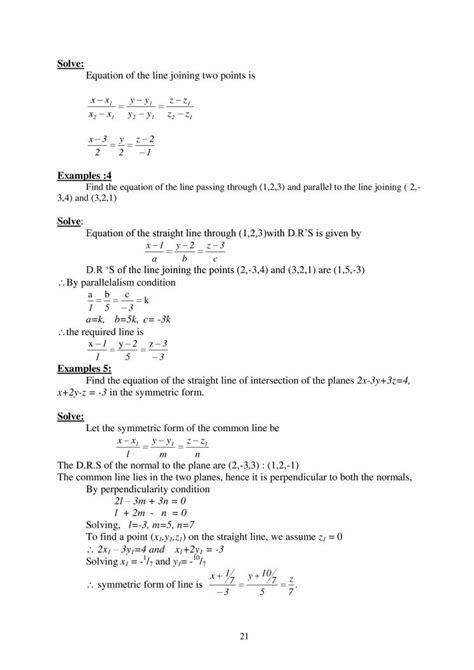 Analytical Geometry Notes Learnpick India