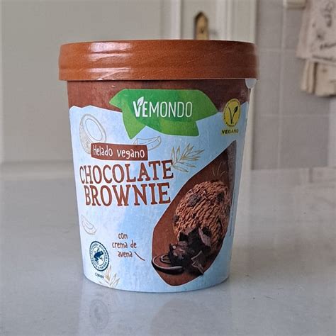 Vemondo Helado Vegano Chocolate Brownie Review Abillion