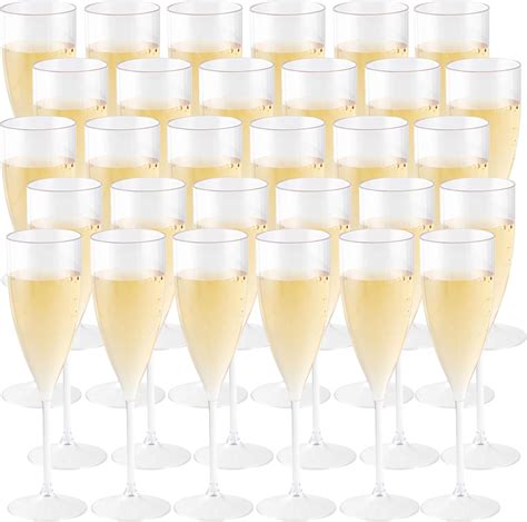 Amazon Grupo Mirandinha Acrylic Champagne Flutes Plastic