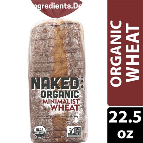 Super 1 Foods Naked Bread Organic Minimalist Wheat Organic Whole Grain Sandwich Bread Same Day