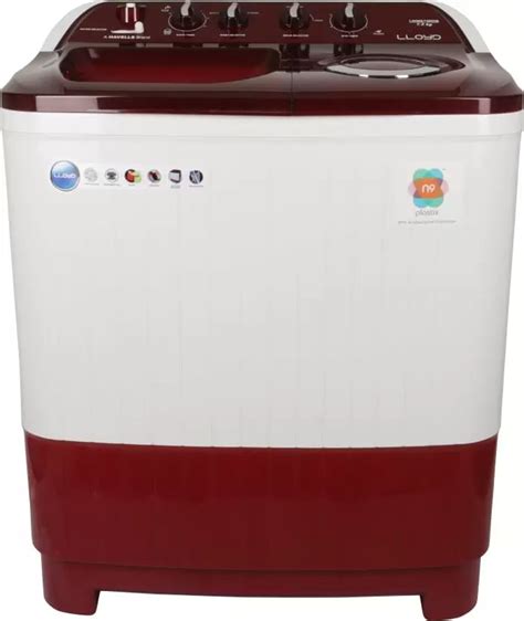 Lloyd GLWMS75RDB 7 5 Kg Semi Automatic Top Load Washing Machine Best