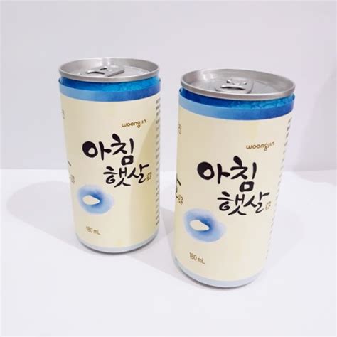 Jual Woongjin Morning Rice Drink 180ml Minuman Beras Korea Import