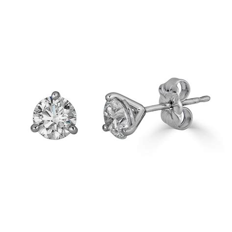 Diamond Earrings 1 Carat Studs - Alexis Jae Jewelry