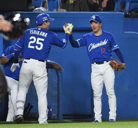 中日が一発攻勢でヤクルトに快勝 石川昂が2発 細川も11号2ラン 柳が3勝目野球デイリースポーツ Online