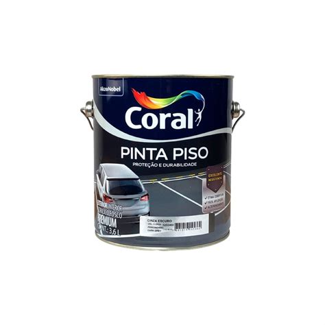 Tinta Pinta Piso Litros Emborrachada Coral Concreto Shopee Brasil