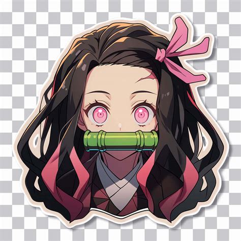 Demon Slayer Nezuko Aesthetic PNG Sticker Free Transparent 50 OFF