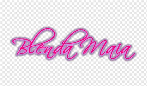 Logo Brand Pink M Font KEBLEND Text Logo Magenta Png PNGWing