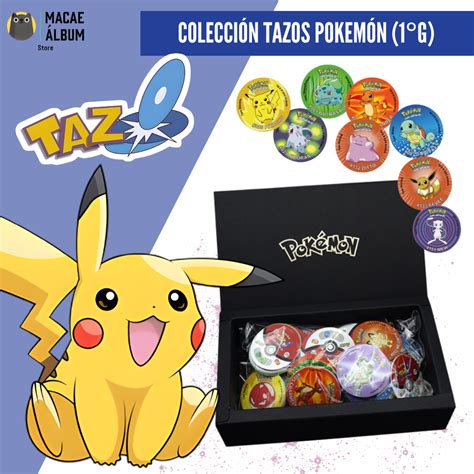 Tazos Pokemón Colección 1 Generación Macae Álbum