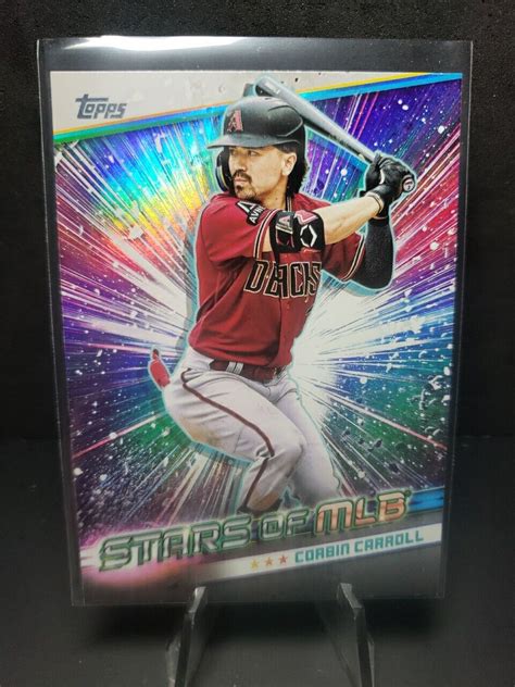 Corbin Carroll 2024 Topps Series 1 Baseball Stars Of MLB Foil SMLB 29