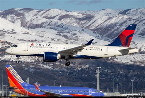 N131DU Delta Air Lines Airbus A220 100 BD 500 1A10 Photo By Jon Marzo