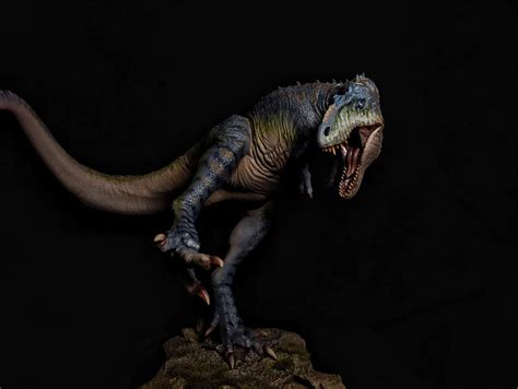 Gorgosaurus Vs Pachyrhinosaurus Resin Kit By Dans Dinosaurs Dans