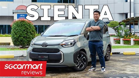 2022 Toyota Sienta Hybrid 1 5 Elegance Sgcarmart Reviews YouTube