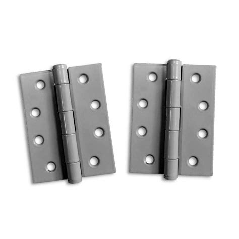 100mm Butt Hinges Pair Stainless Steel Buildable Materials