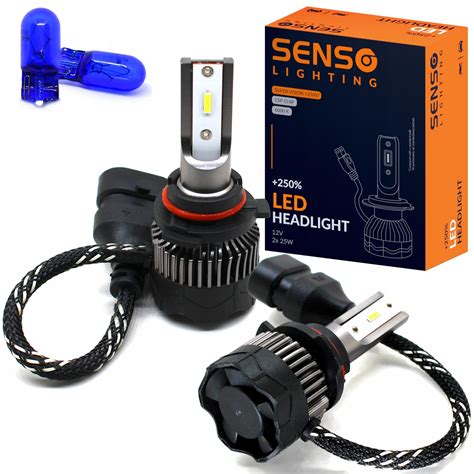 Żarówki SENSO 2x LED HB4 250 CSP 12V 16000LM RETROFiT SENSO HB4 LED