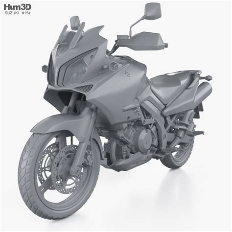 Suzuki DL 1000 Vstrom 2004 3D Model Vehicles On Hum3D