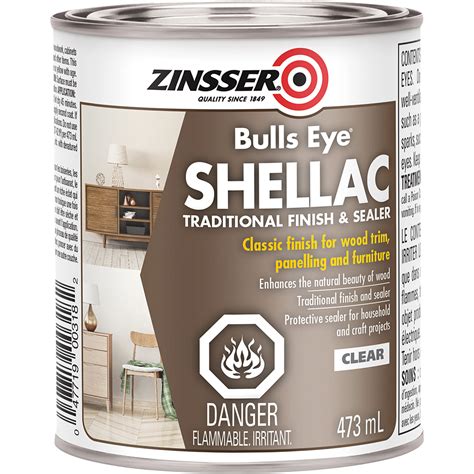 Zinsser Zinsser® Bulls Eye® Clear Shellac Sealer | Rideout Tool ...